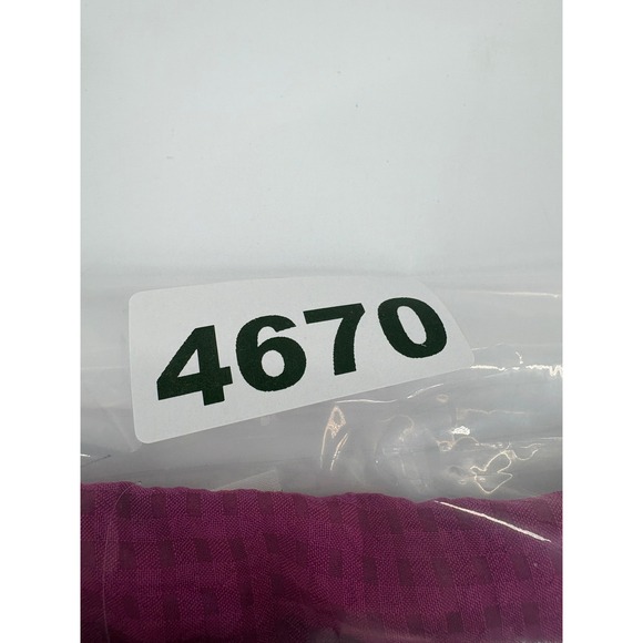 Bon Worth Womens Top Medium Purple Button Down 3/4 Sleeve Tunic Blouse - Picture 6 of 6